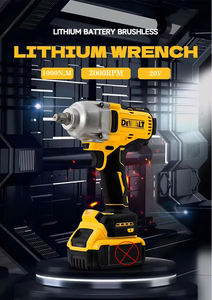 Llave <span class=keywords><strong>de</strong></span> <span class=keywords><strong>Impacto</strong></span> Industrial DW1300nm <span class=keywords><strong>de</strong></span> Alto Torque, Batería <span class=keywords><strong>de</strong></span> Litio <span class=keywords><strong>de</strong></span> 20V, Personalizable ODM, Llave Eléctrica sin Escobillas para - Product Image 5
