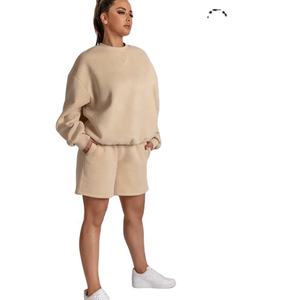 OEM Tenues de jogging personnalisées pour hommes, ensemble deux pièces, survêtements pour couples, ensemble sweat à capuche et jogging, survêtement lourd, vente en gros - Product Image 4