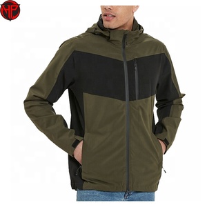 Chaqueta de Senderismo Personalizada para Hombre, Chaqueta Impermeable, Cortavientos Transpirable, Chaqueta de Alta Calidad con Capucha - Product Image 1