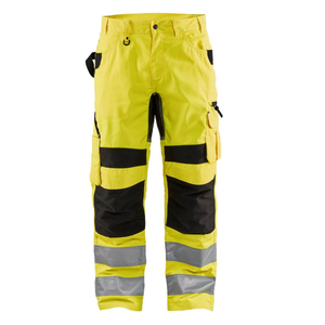 Hi Vis Reflective Pants Anti-Wrinkle <b>Waterproof</b> Breathable Lightweight Cotton Flame-Retardant Safety <b>Work</b>-wear Pants for Men's - Product Image 1