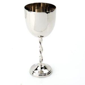 Verres à vin rouge en acier inoxydable doré personnalisés en gros, gobelets à whisky en métal, verres à champagne de table pour les fêtes - Product Image 1