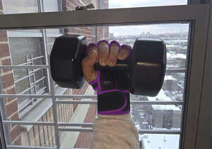 CLOVIX SPORTS Protège-paumes professionnels pour haltérophilie, gants d'entraînement de fitness, protège-mains antidérapants pour la musculation - Product Image 6