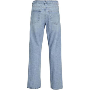 Jeans personnalisés pour hommes de haute qualité à 100 %, pantalon en denim délavé pour homme, jean droit en denim uni tendance pour garçons - Product Image 2