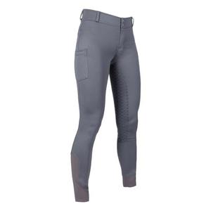 Pantalones de equitación de cintura alta con silicona completa en el asiento, estampados, para mujer, ajustados, elásticos, antideslizantes - Product Image 4