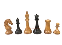 Juego de Ajedrez de latón y Metal de torneo de lujo personalizado Piatigorsky, juego de mesa con piezas de madera desgastadas