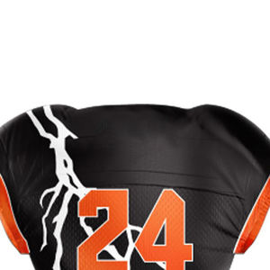 Camiseta de Fútbol Americano Personalizada para Hombre, Transpirable, con Etiqueta Privada para Fans, de Secado Rápido, con Bordado y Sublimación - Product Image 6