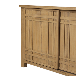 Mueble de Almacenamiento Moderno de Madera Maciza con Puertas Corredizas para Organizar el Interior de la Sala de Estar - Product Image 6