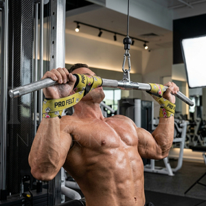 Nouvelles sangles de levage personnalisées 2026 en coton pour le soutien des poignets, idéales pour la musculation, le powerlifting et l'entraînement de fitness - Product Image 3