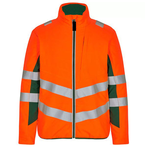 <b>High</b> <b>Visibility</b> Safety Wear Working Security <b>Jacket</b> <b>High</b> Quality <b>Softshell</b> Safety Protective Clothing <b>Jacket</b> for Construction - Product Image 1