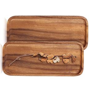 ถาดเสิร์ฟไม้คุณภาพมาตรฐาน ทนทาน เหมาะสำหรับโรงแรม สำนักงาน ใช้เสิร์ฟอาหารบนโต๊ะอาหารและห้องนั่งเล่น ราคาขายส่ง - Product Image 5