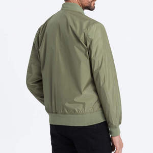 Men's Flight Bomber <b>Jacket</b> High Quality <b>Canvas</b> Breathable Windproof Street Wear Casual <b>Jacket</b> Custom OEM Bomber <b>Jacket</b> - Product Image 3