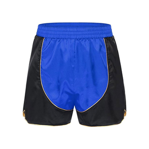 Pantalones Cortos de Muay Thai Unisex de Diseño Elegante, Ligeros, Antiarrugas, Cómodos, Transpirables, de Alta Calidad, Poliéster/Algodón - Product Image 1