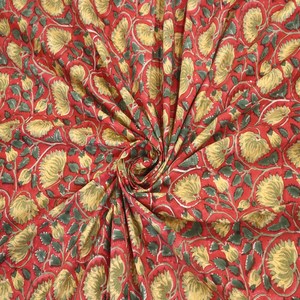 Hand Block Print Cotton Bedsheet Ethnic Floral Indian <b>Bedding</b> for Home Decor for Best Price - Product Image 4