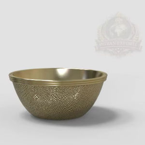 Cuenco de lujo dorado para servir, cuenco para dátiles de Ramadán, plato premium para frutos secos para mesa Majlis, cuenco dorado para aperitivos de EAU, cuenco decorativo para mesa de bodas - Product Image 1