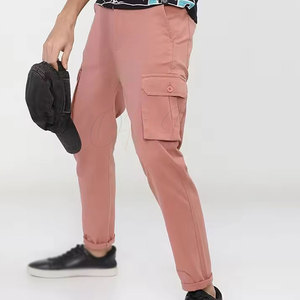 Pantalons cargo pour hommes en marque privée, en vente en ligne, couleur personnalisée, pantalons cargo délavés pour hommes, pantalons cargo multi-poches - Product Image 4