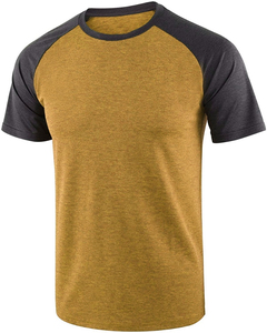 T-shirts et shorts pour garçons en gros, t-shirts à manches colorées, haute qualité, col rond, sur mesure, 100% coton, Fortleo - Product Image 4
