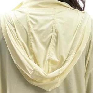 Veste de course imprimée Pacer pour femmes, couleur beige, légère, respirante, imperméable, réversible, coupe-vent de sport, fitness - Product Image 4