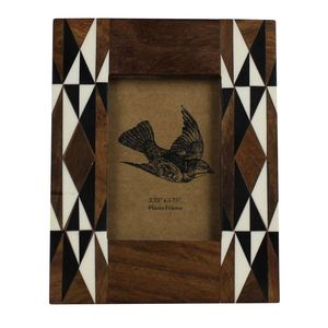 Luxury Epoxy Resin Wooden Picture <b>Frame</b> Handmade Live Edge Wood Photo <b>Frame</b> Wedding Gift Collection Natural Acacia Wood - Product Image 4