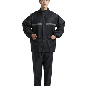 Chaqueta Impermeable Ligera para Hombre, Personalizada, 100% Nailon, Impermeable Largo con Capucha, Ropa de Lluvia Profesional para una Sola Persona - Product Image 4