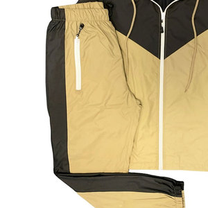 Ensemble de survêtement en satin pour hommes, coupe-vent en nylon et ensembles 2 pièces pour garçons, idéal pour les sports d'été – Conception personnalisée - Product Image 4