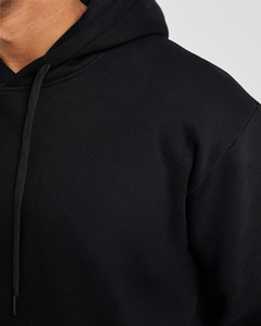 OEM Top Quality Blacked Regular Fit <b>Men's</b> Casual Pullover Hoodies Front <b>Pouch</b> Pocket Ribbed Cuff & Hem Comfortable Wholesale - Product Image 6