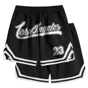 Shorts de basket-ball professionnels pour équipes, vente en gros, respirants, vierges, pour uniformes de club, personnalisation DIY - Product Image 1