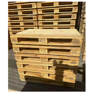 Paleta Europea de Madera, Entrada de 4 Vías, Paleta de Envío Industrial, 1200 x 1000 mm, Carga Dinámica de 2.0T, Logística de Almacén, Modelo 98CPU, 17 kg - Product Image 2