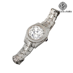 Montre automatique de luxe pour homme, sertie de diamants Moissanite VVS haut de gamme, style Hip Hop, très demandée - Product Image 5