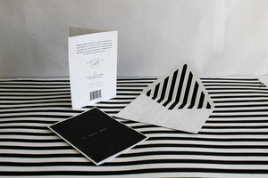 Elegant Greeting <b>Cards</b> For Different Occasions Made Of Recycled Cotton Handmade Paper Screen Printed On The <b>Card</b> & Envelops - Product Image 1