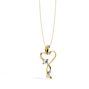 ชุดเครื่องประดับเพชรเม็ดกลมสีทอง14K สำหรับผู้หญิงของขวัญงานปาร์ตี้ - Product Image 1