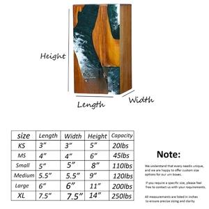 Handmade Rosewood Cremation Urn <b>Box</b> Personalized <b>Memorial</b> <b>Keepsake</b>_cleanup - Product Image 4