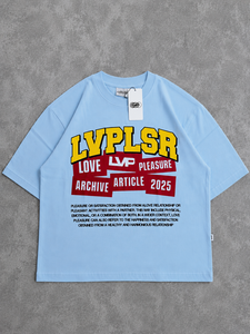 เสื้อยืดคอตตอนฟลีซพิมพ์ลายกราฟิกขนาดใหญ่พิเศษสำหรับผู้ชาย สตรีทแวร์พรีเมียม เนื้อผ้าหนา 300 กรัม ทรงปกติ แขนสั้น สวมใส่สบาย - Product Image 6