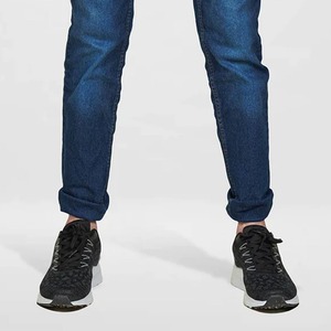 New Style Denim Pant for <b>Men</b> Fashionable Washed Design Loose Solid Wide Leg Pants Custom Made - Product Image 3