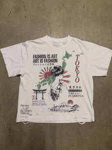 Fabricantes de ropa HG, ropa urbana personalizada, impresión DTG personalizada, camiseta de algodón de corte cuadrado, camiseta corta desgastada, camiseta con lavado ácido para hombre - Product Image 1