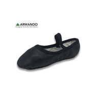 Chaussures plates en toile tendance pour professionnels, chaussures souples de ballet, dessus en cuir de vachette à motif patte de chat, doublure en coton, unisexe - Ventes flash