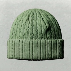 Gorro de Punto Tipo Waffle Unisex Personalizado CHALASA SPORTS, Gorro de Invierno 100% Lana con Logotipo Bordado, Gorro de Diseñador de Lujo OEM - Product Image 6