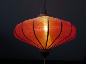 Silk Lanterns Hoi An Bamboo Silk Lanterns Decorative Hanging Lights For Wedding Garden Vietnam Silk Lanterns Decor - Product Image 2