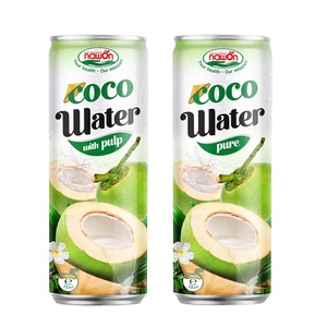 High Quality 320ml Coconut <b>Water</b> With Pulp Drink From Fresh Vietnam Coconut Nawon Bevergage Manufacturer Private Label Low MOQ - Product Image 3