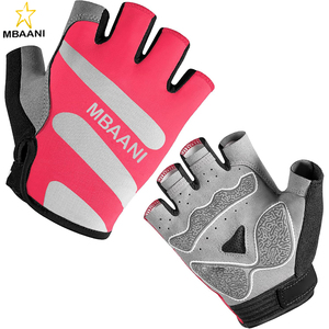 Gants de cyclisme respirants, gants de vélo absorbant les chocs avec coussinets en gel de silicone léger, gants de vélo antidérapants pour hommes et femmes - Product Image 1