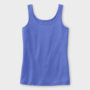 Débardeur de sport personnalisé pour femme, été, 120g, polyester/coton, respirant, écologique, anti-boulochage, grandes tailles, décontracté, OEM - Product Image 1
