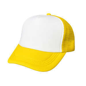 Casquette de baseball unisexe classique en mousse à 5 panneaux avec logo personnalisable et filet en corde - Product Image 4