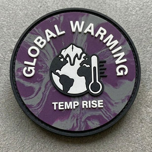 Durable Rubber Patches With Precision Molded Design Strong PVC Material Support And Detailed Raised Pattern Finish - Product Image 1