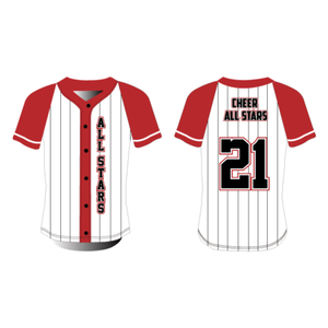 <b>Customized</b> Cheerleading Baseball Jersey Sublimation Wholesale Jersey <b>Dress</b> - Product Image 3