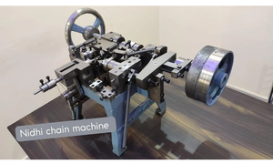 Machine de fabrication de chaînes Parinda de haute précision, automatique, petite taille, design fantaisie d'oiseau, équipement de fabrication de chaînes pour bijoux - Product Image 2
