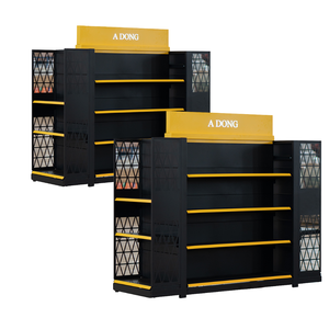 Estanterías Metálicas de Doble Cara, Resistentes, Horizontales, Pulimentadas, de 5 Niveles, para Supermercados, Instalación Rápida para Almacenes y Tiendas Minoristas - Product Image 1