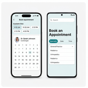 Aplicación RoyalCraft Hospital Finder: Hospitales cercanos, médicos, servicios de emergencia y reserva de citas IOS/Android/Linux/Mac - Product Image 2
