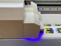 Nouvelle machine automatique de fabrication de badges/étiquettes en TPU/silicone à effet 3D, 900 mm, pour vêtements, chapeaux, cuir, coton, polyester, avec 4 têtes d'impression, garantie 1 an