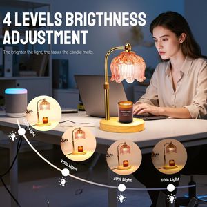 Electric <b>Dimmer</b> Candle Warmer Lamp for Home Warmth Mom Christmas Birthday Gifts for Women - Product Image 5