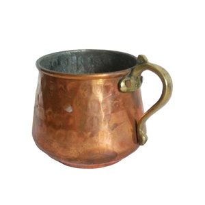 Turkish Copper <b>Tea</b> Coffee <b>Mug</b> & Cup Eco Friendly Antique Copper <b>mug</b> For Drinking Dishwasher Safe Vintage Style - Product Image 1