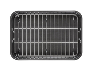 Plat à rôtir durable conçu pour des repas familiaux sains et délicieux, avec une construction en acier inoxydable de qualité supérieure - Product Image 4